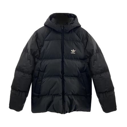 adidas Originals SST Hooded Fashion Zip Reversible Long Sleeve Puffer Jacket Men's