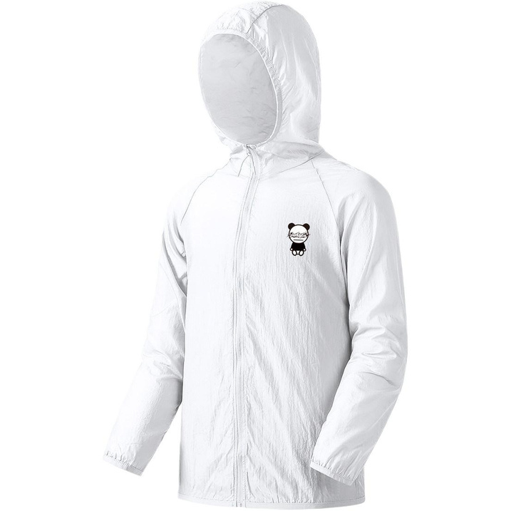 HIPANDA Cool Feeling Outdoor Breathable Hooded Jacket Sun Protection Clothing Unisex