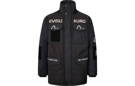 EVISU Down Jackets Men Black