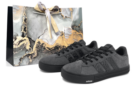 adidas Daily 4.0 Custom Sneakers Suede 'Boundary Creation' Dragon Scale Patch Dark Functional Chinese Style Design Couple Premium Minimalist Gift Bag Low-Top Skate Shoes Unisex