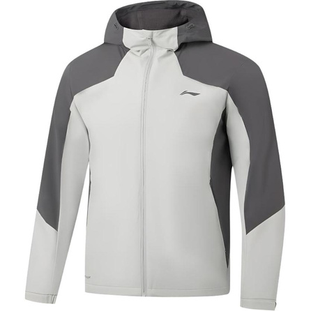 LiNing Fitness Series Warm Fleece-Lined Hooded Windbreaker Men's