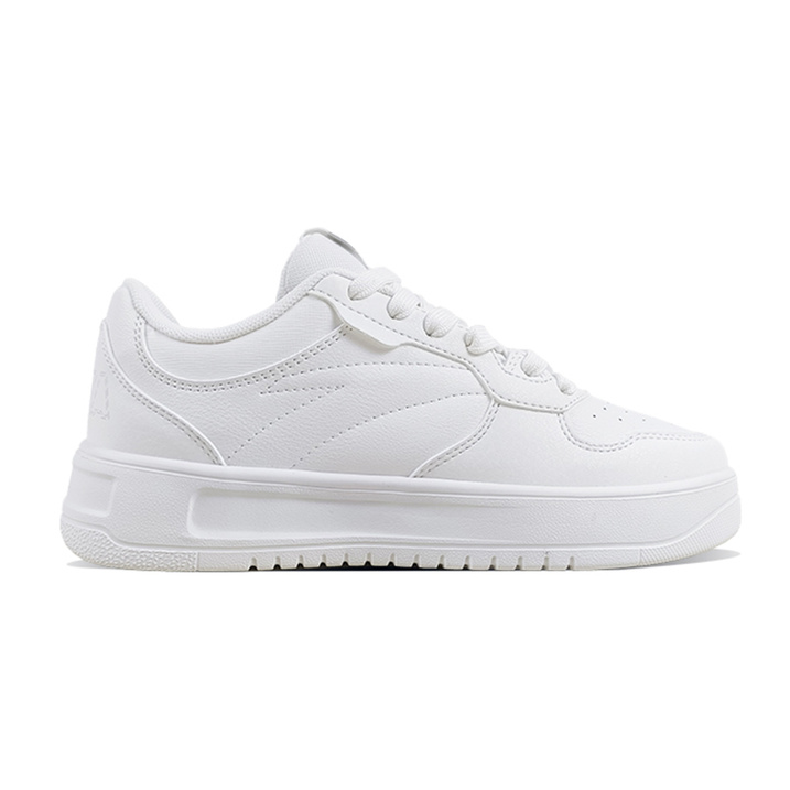 Custom SneakersAnta Relaxed Campus Style Couple Hand-Painted Fresh Casual Niche Fashion Trendy Versatile Comfortable Slip-Resistant Wear-Resistant Lightweight Low-Top Skate Shoes Men's White Blue