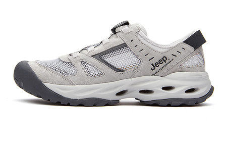Jeep Breathable Sports Sandals Men's Light Gray