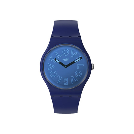 SWATCH Unisex Blue Watch SO29N107