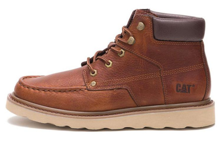 CAT BYRON Breathable Warm Water-Resistant Wear-Resistant Cushioning Ankle-Length Outdoor Boots Men's Brown