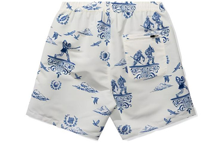 UNDEFEATED SS23 Landscape Print Shorts Men's