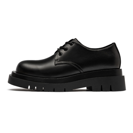 MADEN Ankle Length Casual Shoes 5CM Unisex Black