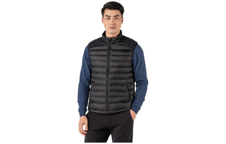 DECATHLON Sports Life Series Solid Color Stand Collar Zipper Vest Unisex