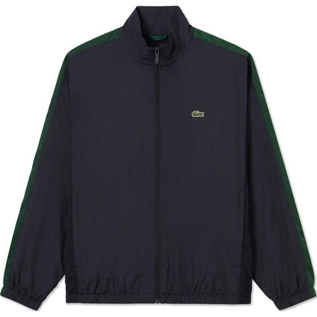 LACOSTE SS25 Comfortable Color Block Zipper Stand Collar Long Sleeve Jacket Men's