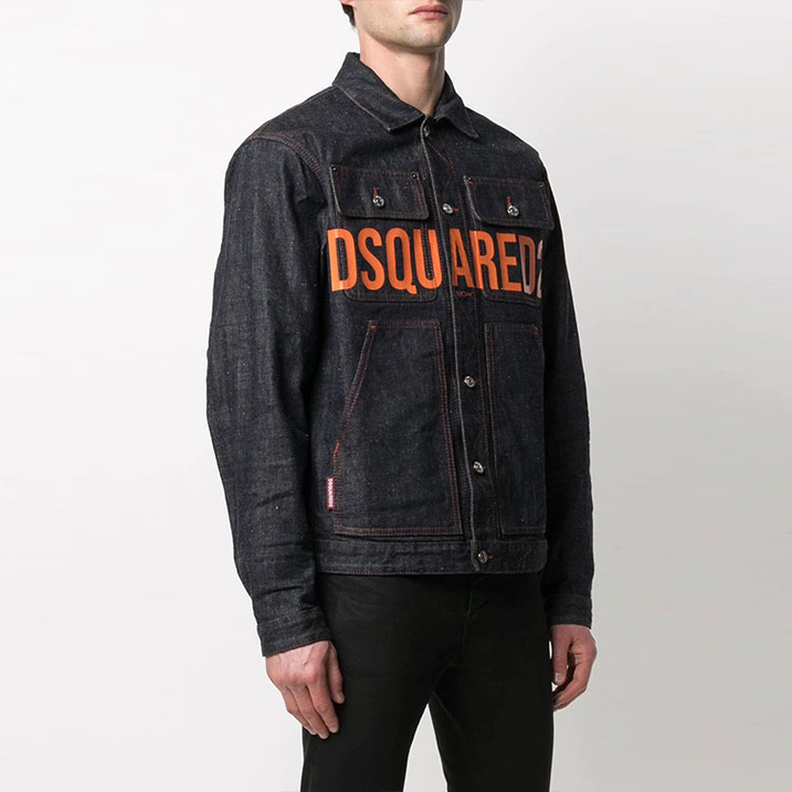 DSQUARED 2 Denim Jackets Men Black