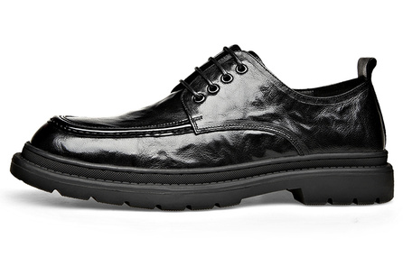 ST&SAT Dress Shoes Casual Business Shoes Men's Black