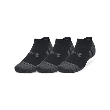Under Armour Logo Jacquard Training Low-Cut Socks Men's 3-Pack Black