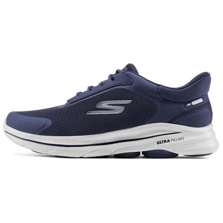 Skechers Go Walk 8 Comfortable Versatile Low-Top Casual Shoes Men's Blue