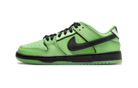 Nike SB Dunk Low The Powerpuff Girls Buttercup PS
