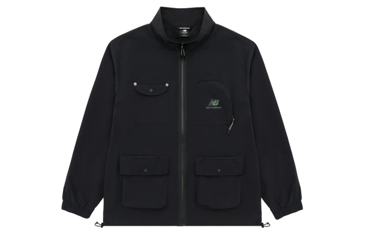 New Balance Jackets Men Black