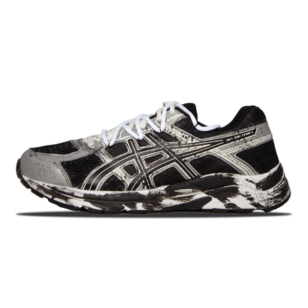[Custom Sneakers] ASICS Gel-Contend 4 Splash Ink Swift Versatile Comfortable Cushioning Wear-Resistant Low-Top Basketball Shoes Unisex