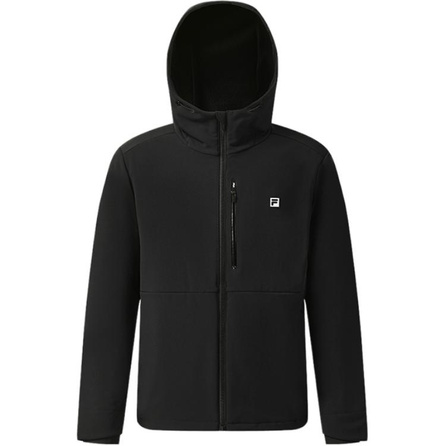 FILA Fitness Loose Fleece-Lined Hooded Woven Jacket Men's