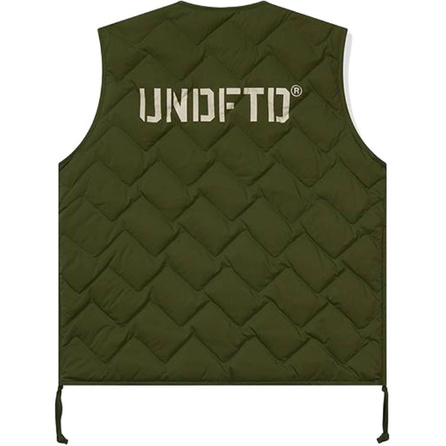 UNDEFEATED FW26 Gourd Quilted Sleeveless Loose Down Vest Unisex