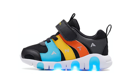 Antakids Low-Top Toddler Shoes Black Blue Red Infant And Toddler