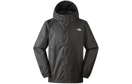 THE NORTH FACE Hiking Water-Resistant Windproof And Water-Repellent Windbreaker Jacket Men's Gray