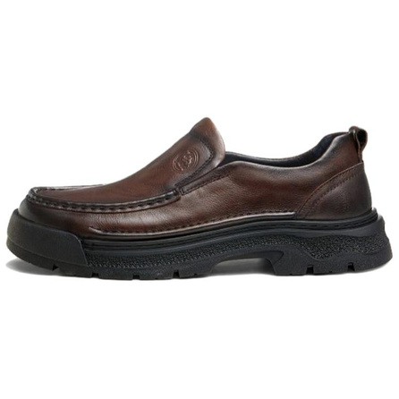 CAMEL Slip-On Easy Wear Height-Increasing Classic Business Men's Casual Shoes Men's