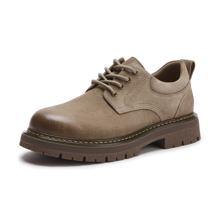 Hotwind Derby Shoes Retro Fashion Versatile Casual Shoes Men's