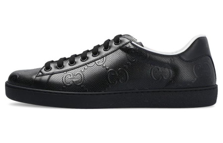 GUCCI Ace 'GG Embossed   Black'
