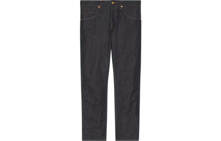 GUCCI Horsebit Slim fit Denim Jeans