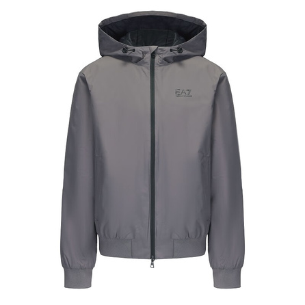 EMPORIO ARMANI EA7 FW24 Jackets Coats Men's Gray