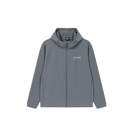 361° Zipper Soft Hooded Versatile Casual Sport Windbreaker Men's