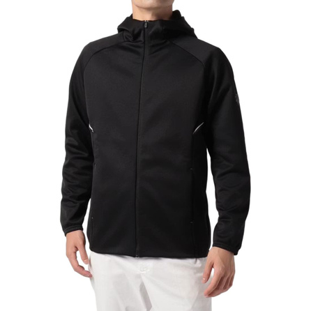 DESCENTE Color-Blocked Hooded Zipper Long Sleeve Jacket Coat Men's