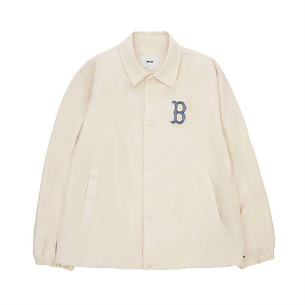 MLB Boston Red Sox Skin-Friendly Fashion Versatile Trendy Lapel Jacket Unisex