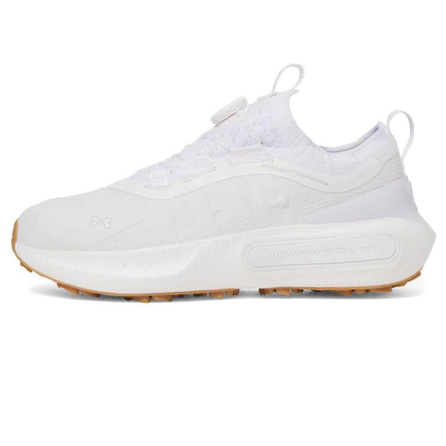 Under Armour Phantom Fore Comfortable Versatile Cushioned Low-Top Golf Shoes Men's White