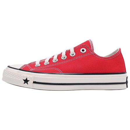 Converse CHUCK 70 X Comfortable Lightweight Versatile Low-Top Canvas Shoes Unisex Retro Red