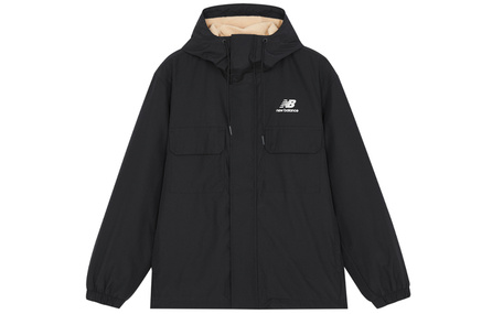 New Balance Jackets Men Black