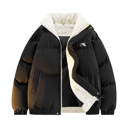 361° Stand Collar Versatile Sport Thickened Casual Warm Zipper Fashion Padded Jacket Unisex