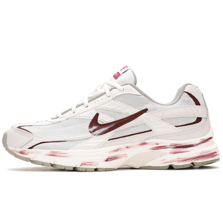 [Custom Sneakers] Nike Initiator Crimson Desert Sunset Wasteland Style Chinese Ink Wash Outdoor Sports Retro Minimalist Versatile Premium Niche Lightweight Low-Top Casual City Commute Running Shoes Men's Beige Red
