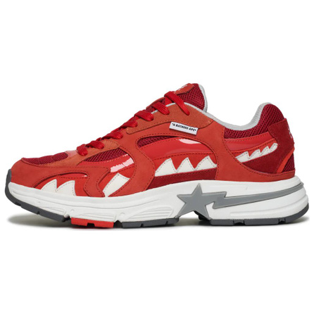 A BATHING APE Low Top Casual Shoes Men's Orange