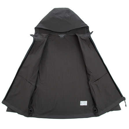 Lafuma Outdoor Windproof Water-Resistant Softshell Hooded Zip-Up Long Sleeve Jacket Coat Men's