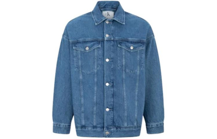 Calvin Klein Denim Jackets Unisex Blue