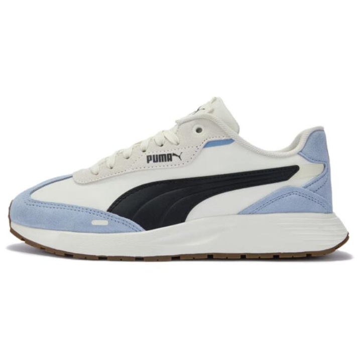 PUMA Runtamed WIND Comfortable Versatile Low-Top Lifestyle Casual Shoes Unisex Black White Blue