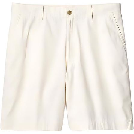 UNIQLO x JW Anderson Collaboration SS25 Solid Color Embroidered Pattern Zipper Straight Leg Casual Shorts Unisex White