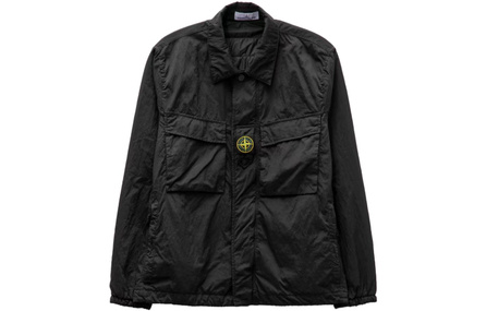 STONE ISLAND Jackets Coats Men's Black