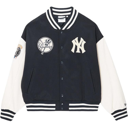 New Era SS25 New York Yankees Loose Sport Casual Long Sleeve Jacket Coat Unisex