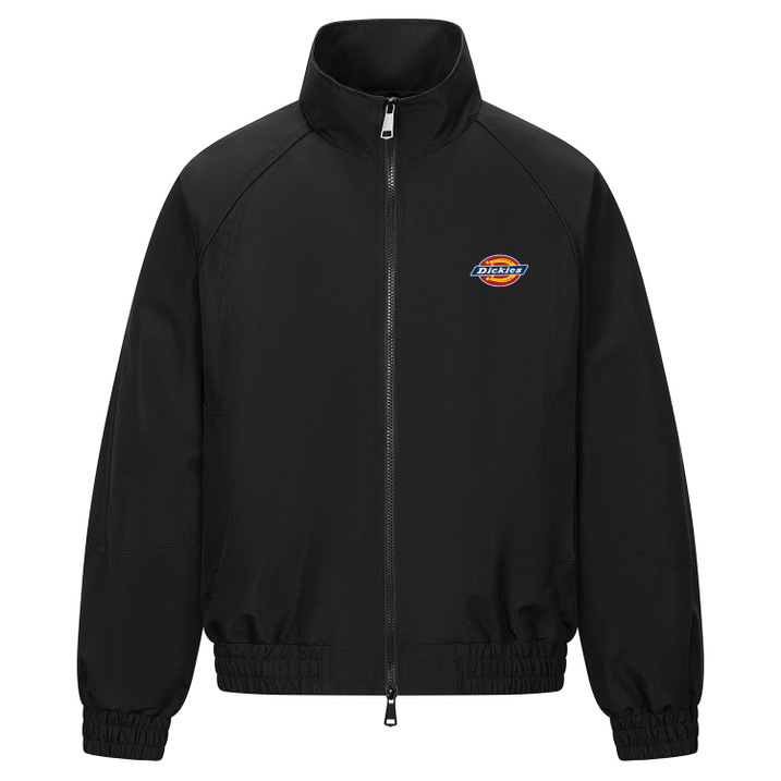 Dickies American High Street Retro Brand Logo Letter Trendy Basic 3D Cut Minimalist Fashion Design Loose Street Cool Wrinkle-Resistant Windproof Comfortable Versatile Aviator Work Stand Collar Jacket Coat Unisex