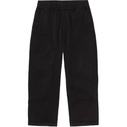 Carhartt WIP Mid-Rise Elastic Waist Solid Color Casual Pants Men's