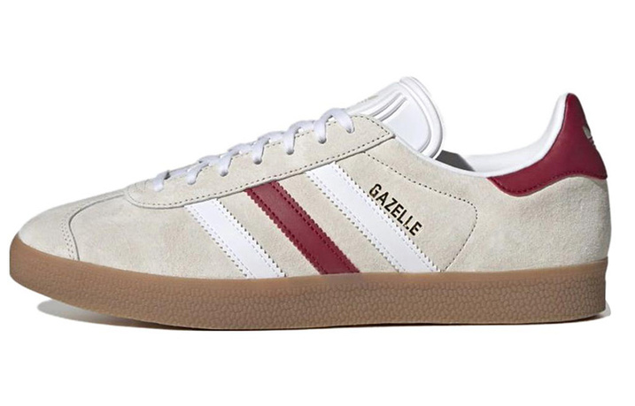 Adidas Originals Gazelle Aluminum Collegiate Burgundy