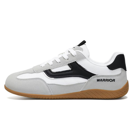 Warrior Color Block Retro Versatile Trendy Skate Shoes T-Toe Shoes Racing Shoes Casual Shoes Wear-Resistant Lightweight Breathable Low-Top German Training Shoes Unisex