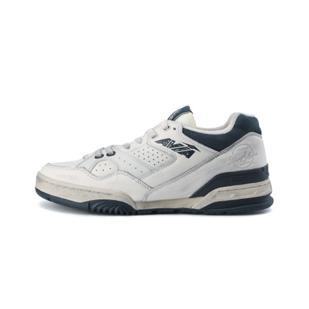 HUAXUEZHIPIN x AVIA 855 Series Archive By Chemist's® ThriftStore Low-Top Vintage Basketball Shoes Unisex White Blue