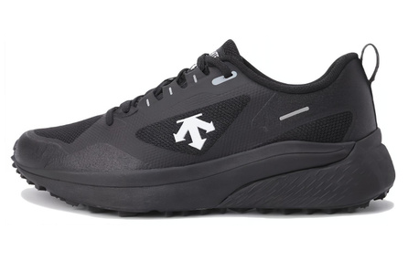 DESCENTE Cushioning Lightweight Low Top Training Running Shoes Unisex Black